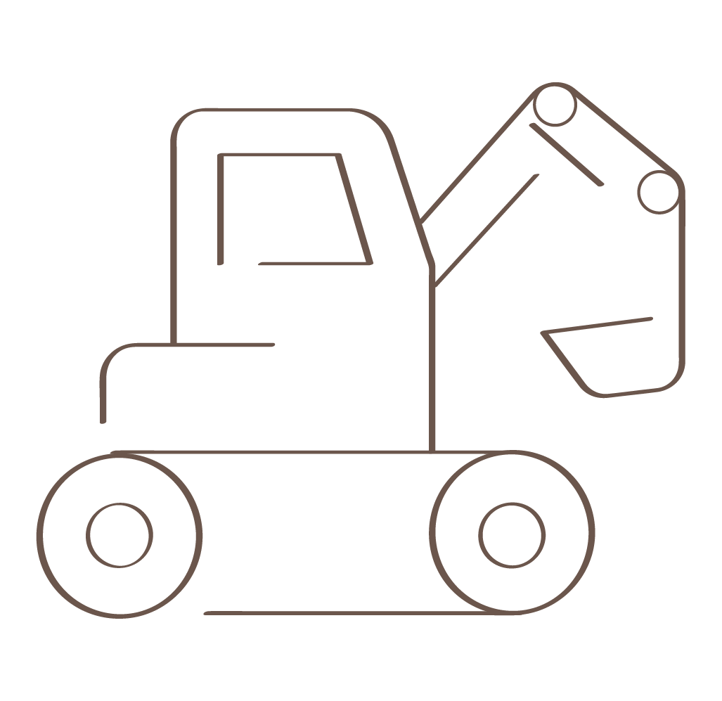 Icono diseño de tajo
